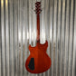 Reverend Limited Edition Manta Ray Semi Hollow Body Archtop Vintage Clear Natural Guitar #15 Blem