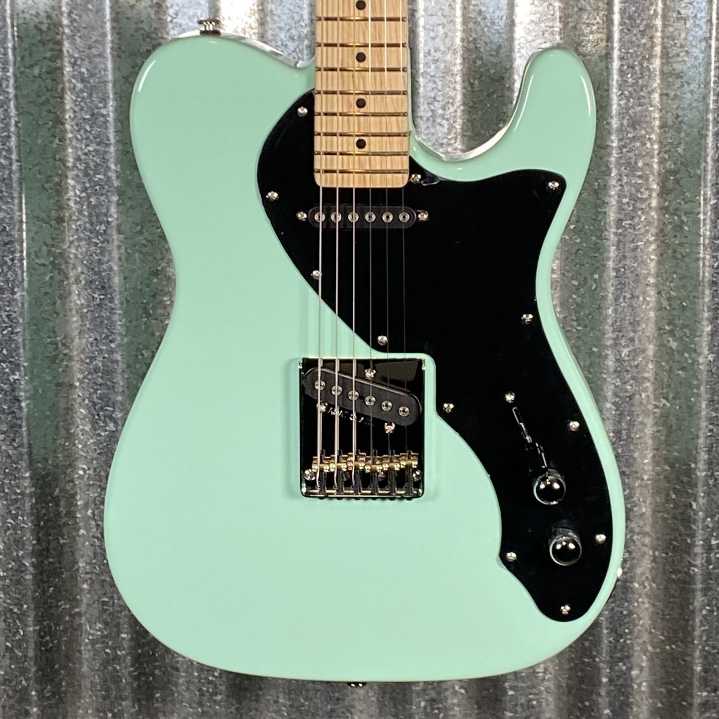 G&L USA ASAT Classic Semi Hollow Limited Edition Surf Green & Bag #7076 Used