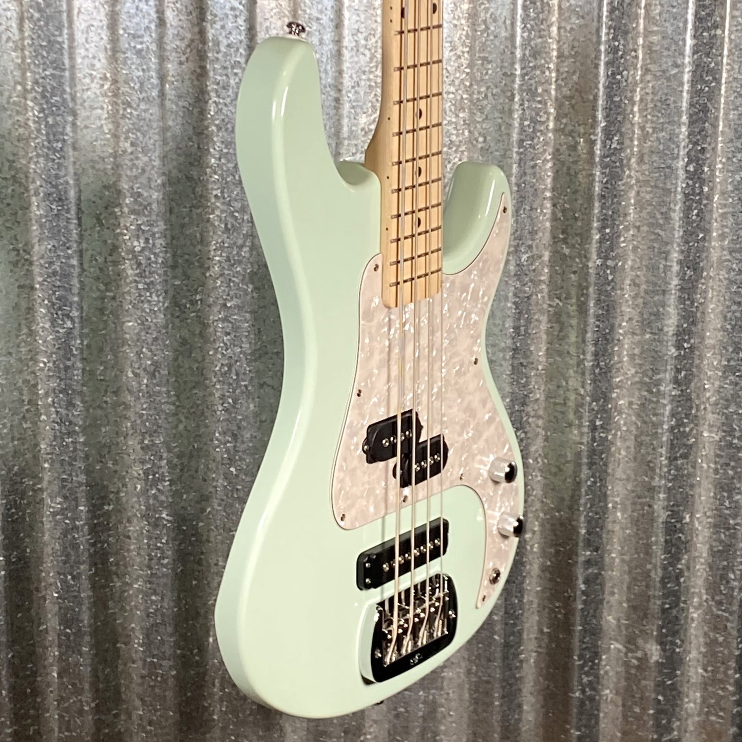 G&L Tribute SB-2 Surf Green 4 String Bass SB2 #9422 Used