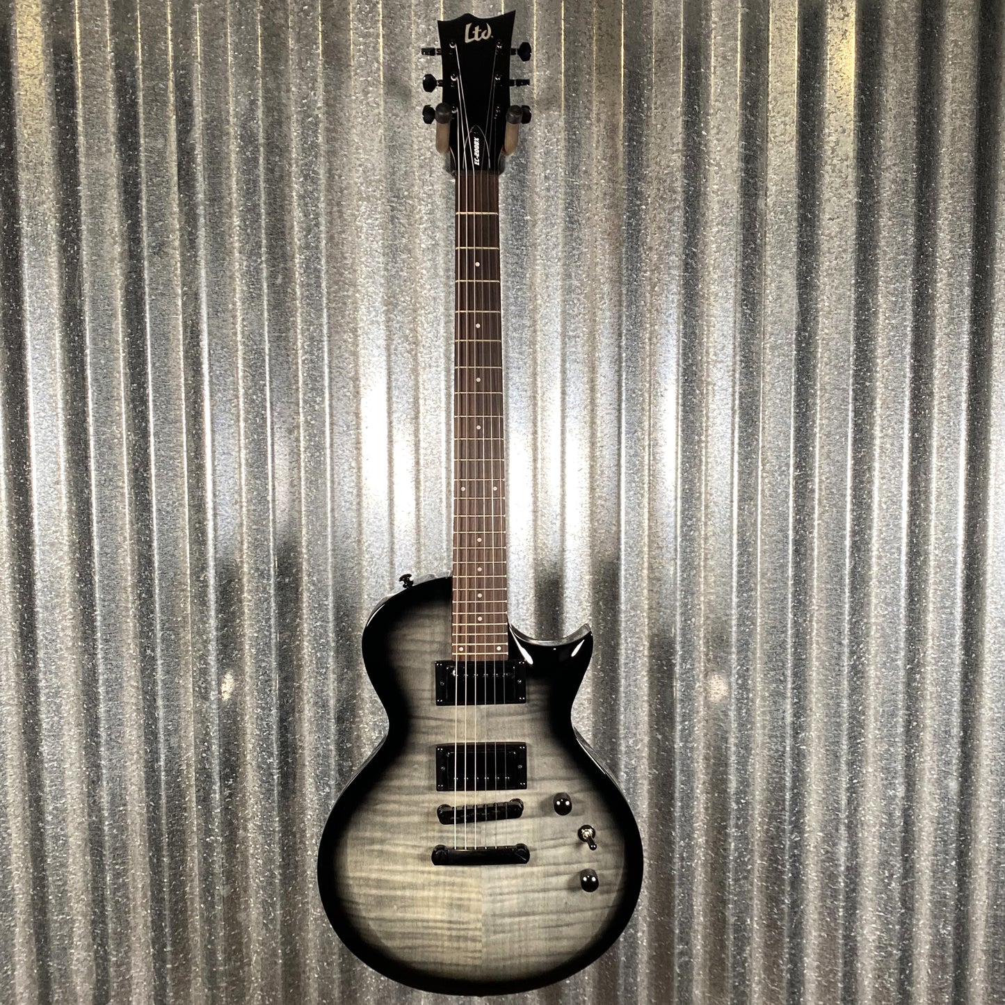 ESP LTD EC-200DX Charcoal Burst Electric Guitar LEC200DXBLB #0421