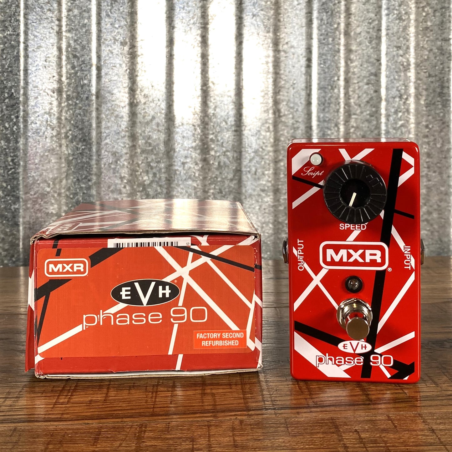 Dunlop MXR EVH90 Eddie Van Halen EVH Phase 90 Phaser Guitar Effects Pedal B Stock