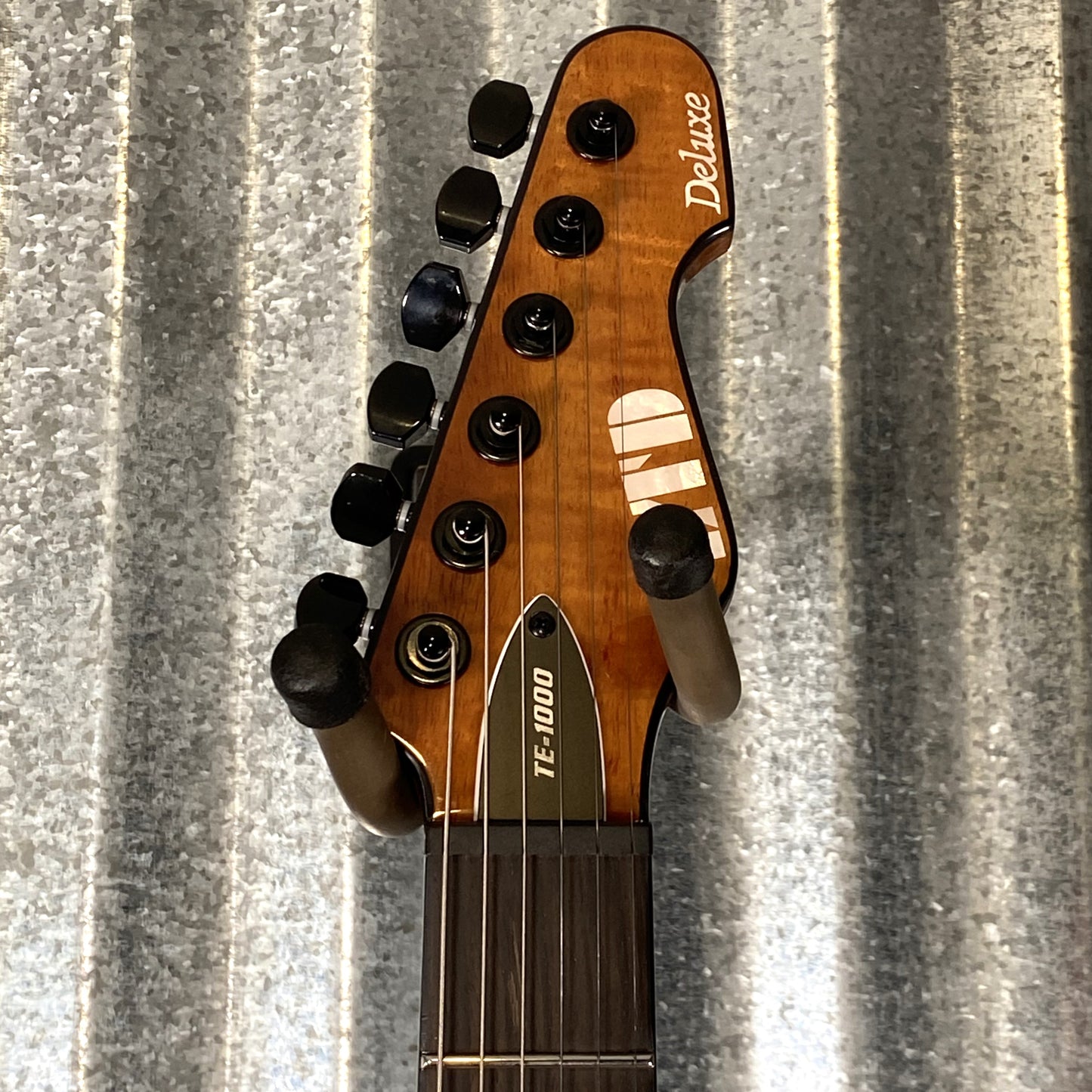 ESP LTD TE-1000 Evertune Koa Guitar & Bag LTE1000ETKNAT #1905 Used