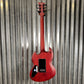ESP LTD Viper-1000 Evertune See Thru Black Cherry Satin Guitar LVIPER1000ETQMSTBCS #2728 Used