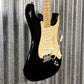 Fender USA Roland G-5 VG Strat COSM Modeling Stratocaster Black Guitar & Bag #7458 Used