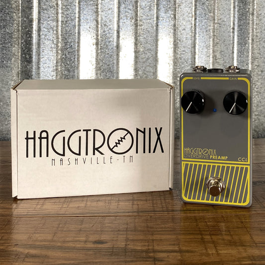 Haggtronix CCL Overdrive Preamp Guitar Effect Pedal Used
