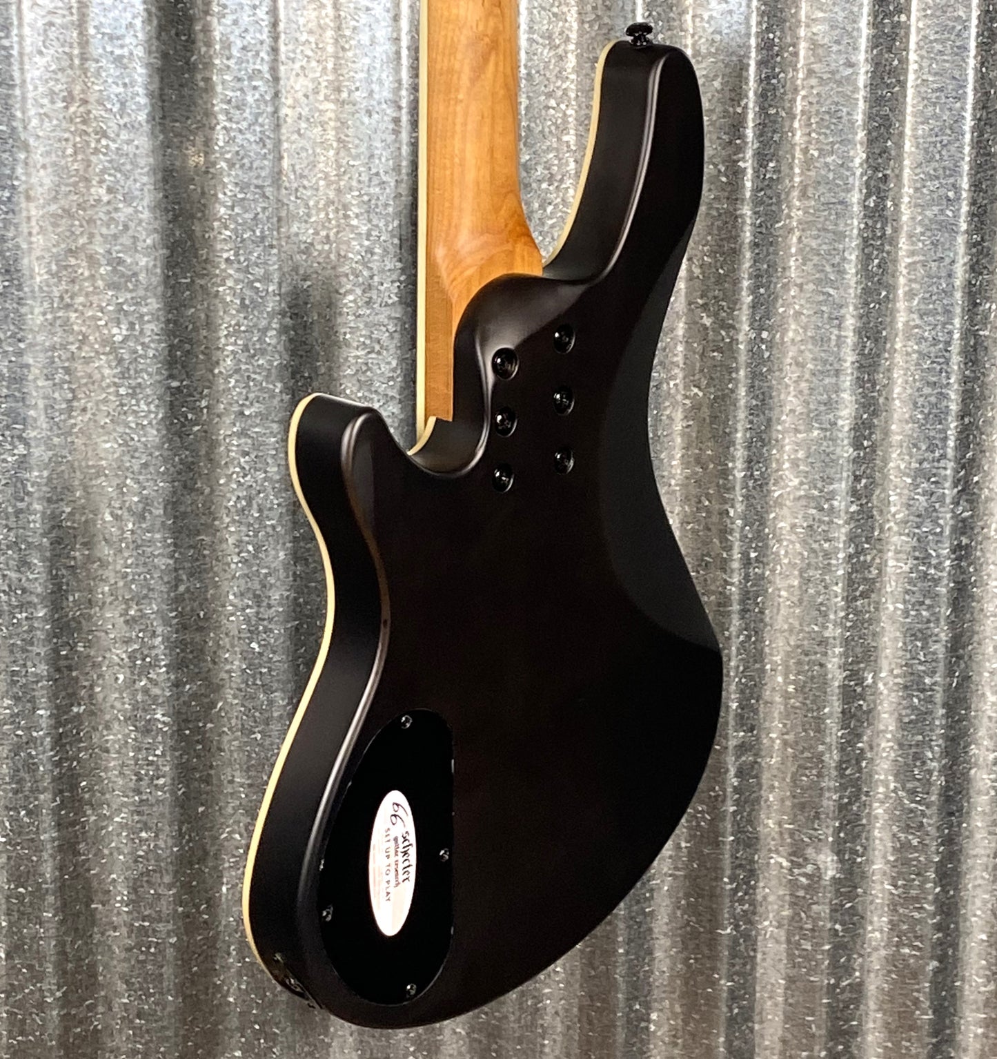 Schecter C-5 Standard Charcoal Satin 5 String Bass #1008 Blem