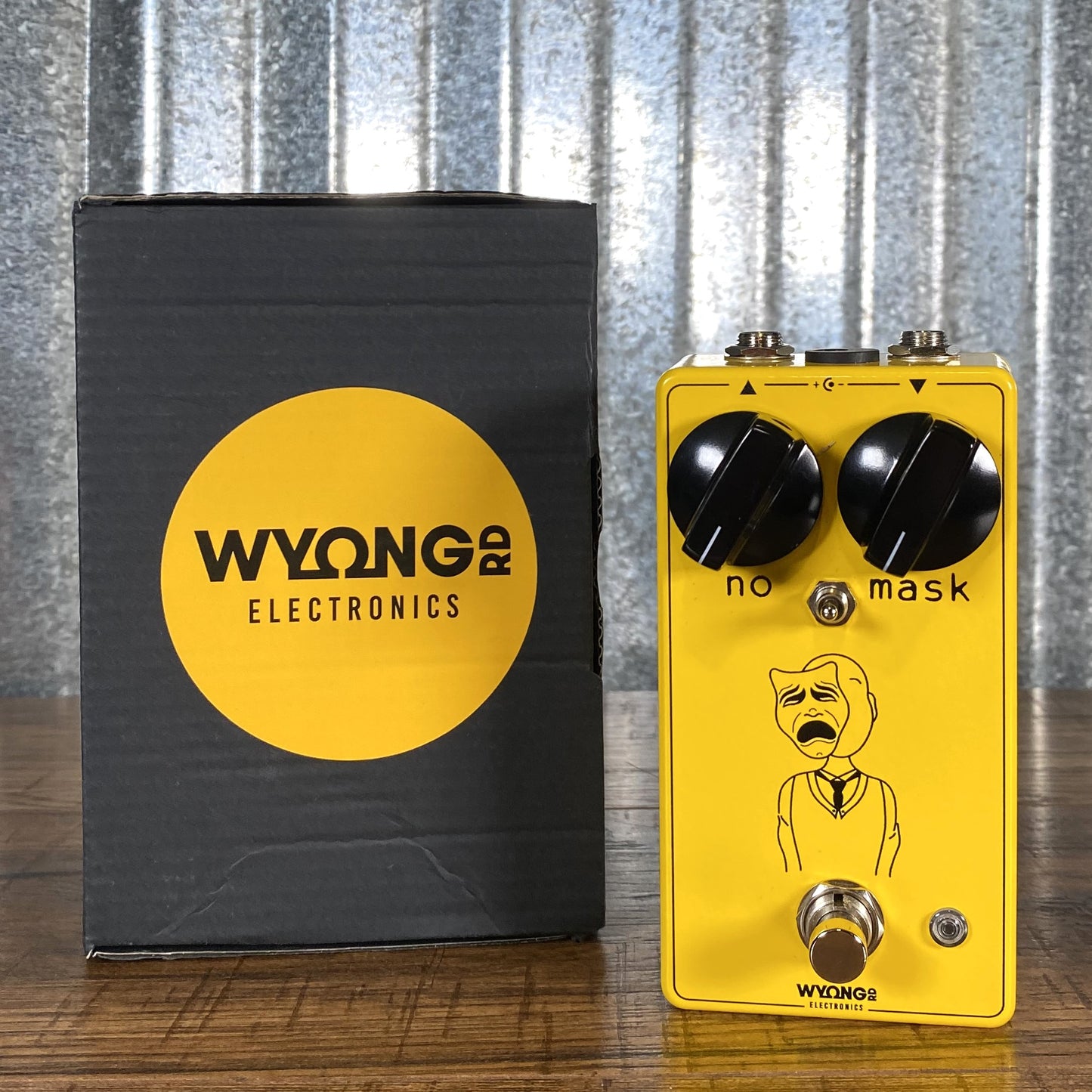 Wyong Road Electronics No Mask Distortion Guitar Effect Pedal Used