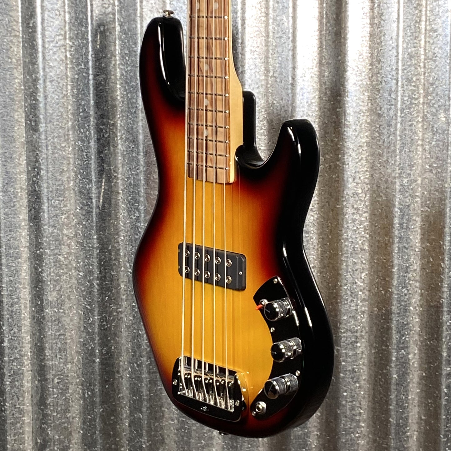 G&L USA Series 750 CLF Research L-1000 3-Tone Sunburst 5 String Bass & Bag #4147 Used