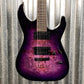 ESP LTD M-200DX Transparent Purple Burst Electric Guitar LM200DXNTPRB #0700