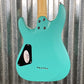 Schecter C-6 Deluxe Satin Aqua Guitar #0749