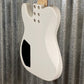 G&L USA Fullerton Deluxe ASAT 4 String Bass Alpine White & Bag #8080