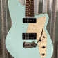 Reverend Double Agent W Chronic Blue Guitar & Case #3527