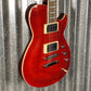 Reverend RoundHouse RA Transparent Wine Red Guitar & Case #59668