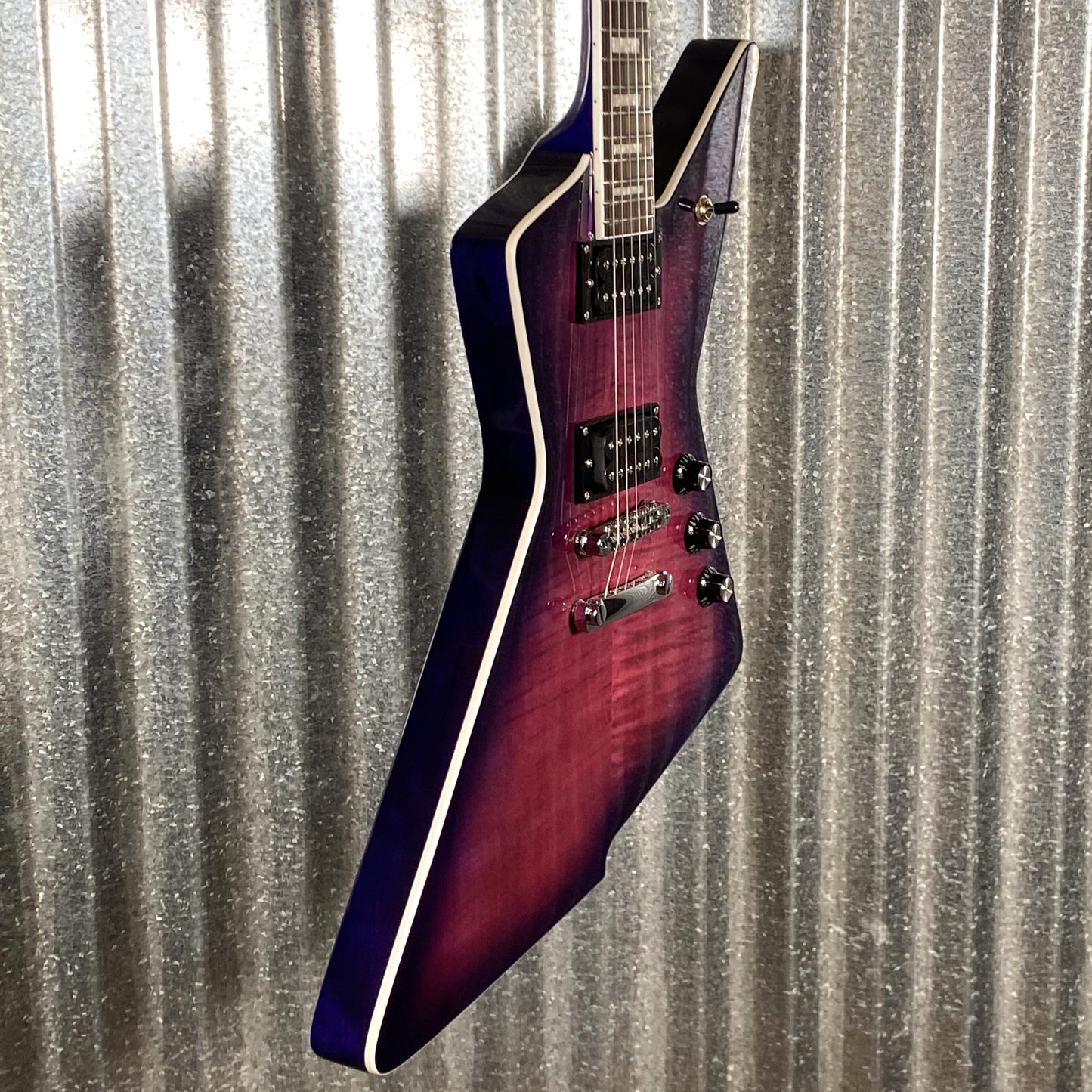 Westcreek Guitars Revenge Explorer Style Transparent Purple #0259 Used