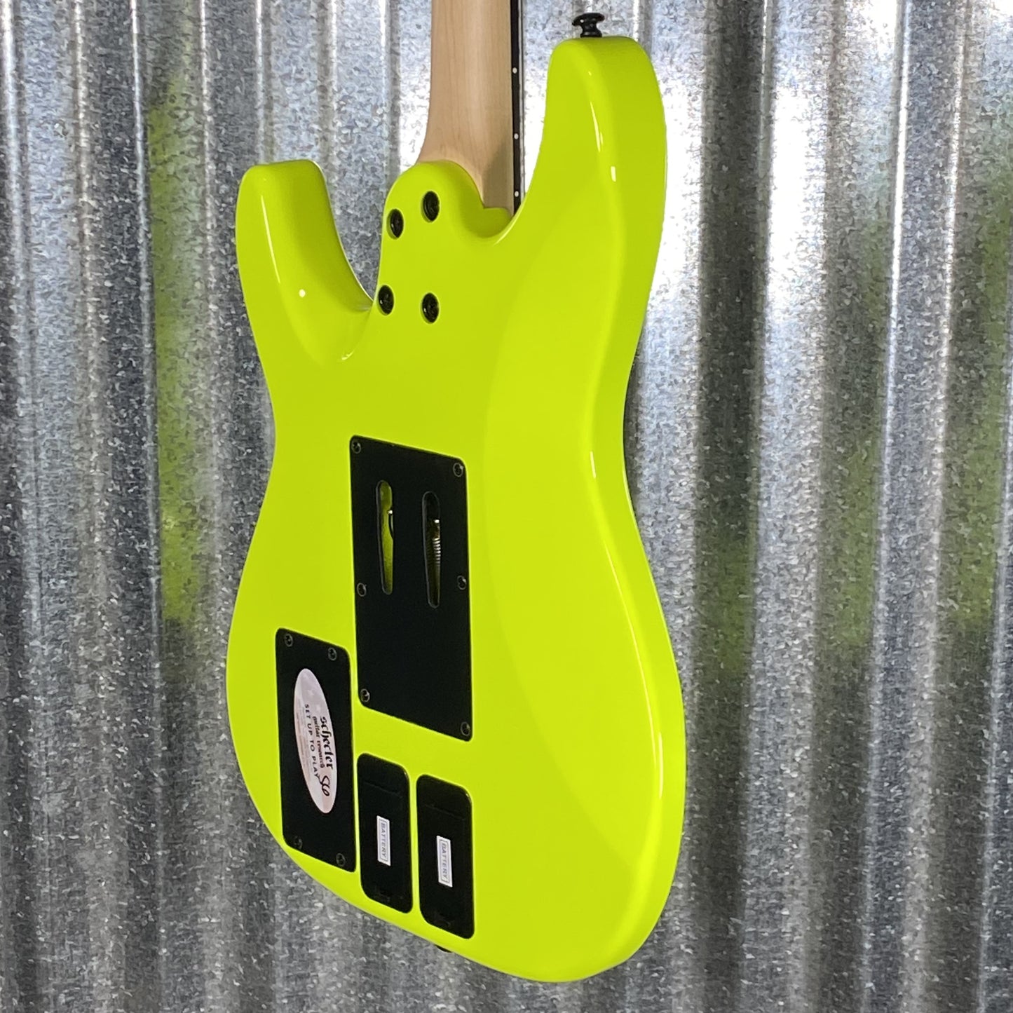 Schecter Sun Valley Super Shredder FRS Birch Green Guitar #0953