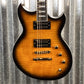 Reverend Sensei RA FM Coffee Burst Flame Guitar #64588 Blem