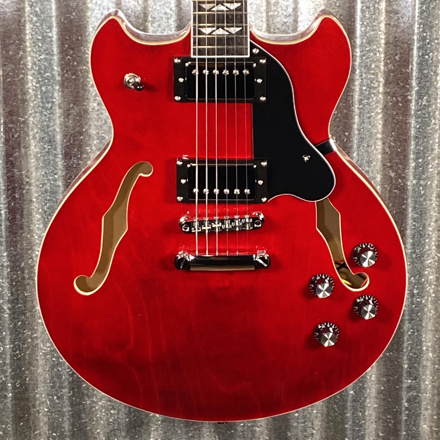 Westcreek Guitars 333 Semi Hollow Body Double Cutaway Red Guitar #0265 Used