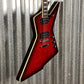 Westcreek Guitars Revenge Explorer Style Transparent Red #0499 Used