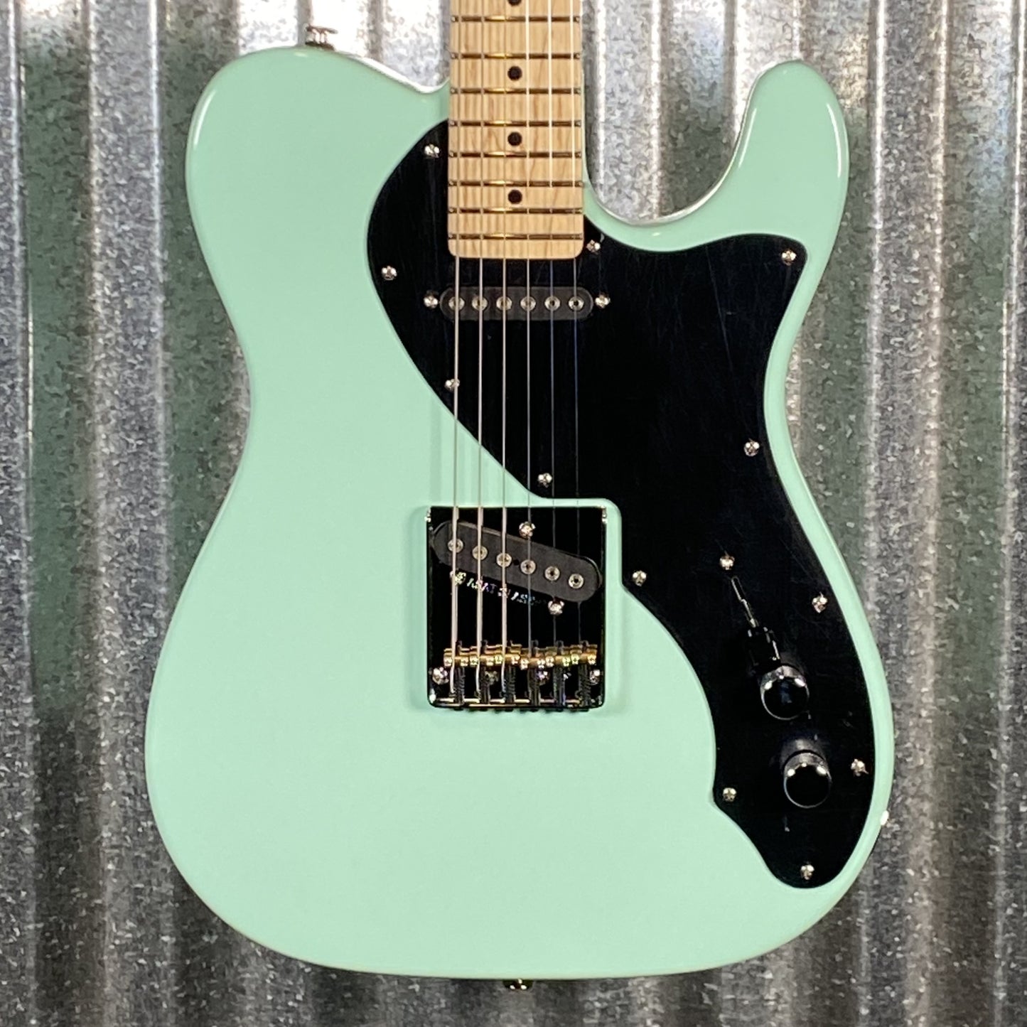 G&L USA ASAT Classic Semi Hollow Limited Edition Surf Green & Bag #7078 Used