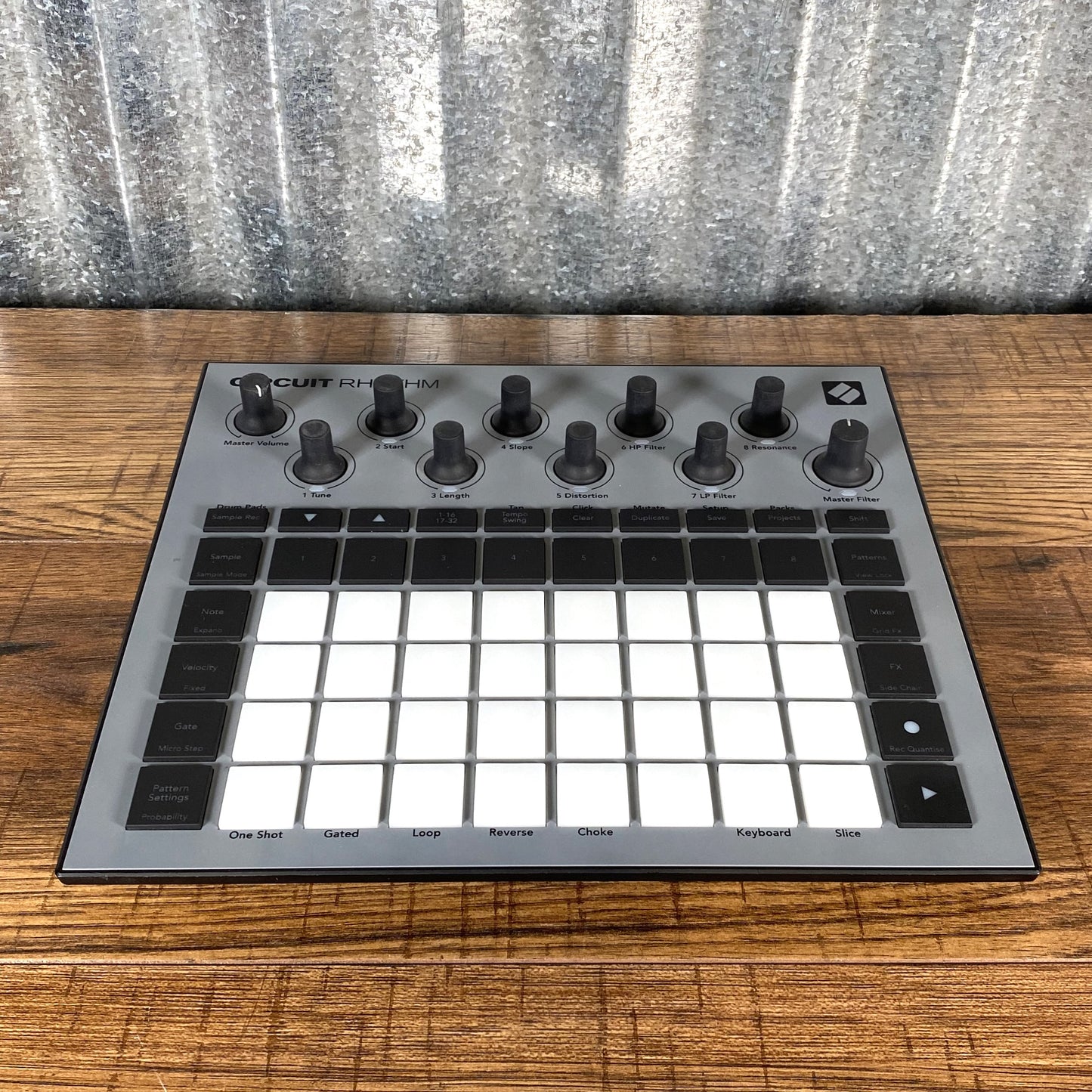 Novation Circuit Rhythm Desktop Sampler Drum Machine & Cover Used
