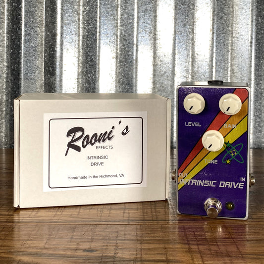 Rooni's Effects Intrinsic Drive Overdrive Guitar Effect Pedal Used