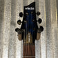 Schecter Omen Elite 6 See Thru Blue Burst Guitar #0817