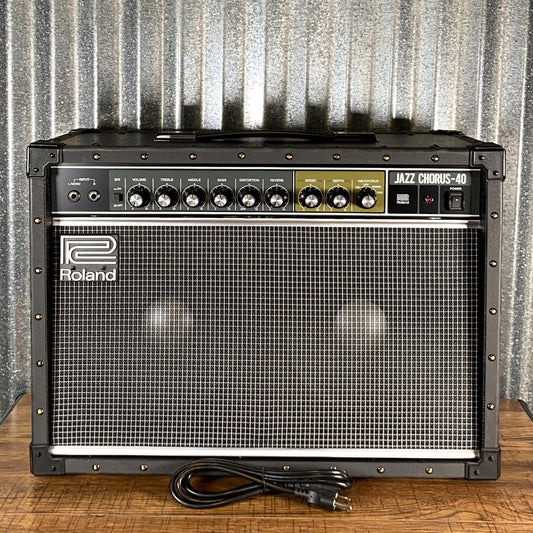 Roland JC-40 Jazz Chorus 40 Watt 2x10" Guitar Combo Amplifier #1 Used