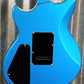 Reverend Reeves Gabrels Dirtbike Metallic Blue Guitar & Case #0173