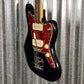 Fender Branded Jazzmaster Flat Black Parts Guitar #0001 Used