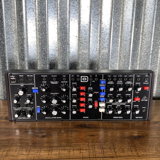 Behringer Model D Analog Desktop Synthesizer Used