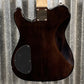 G&L Tribute ASAT Deluxe Trans Black Guitar #2079 Used