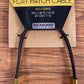 Warwick Rockboard Flat Patch Guitar Bass Pedalboard Cable 20 cm 7.87" Gold