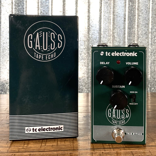 TC Electronics Gauss Tape Echo Guitar Effect Pedal Used
