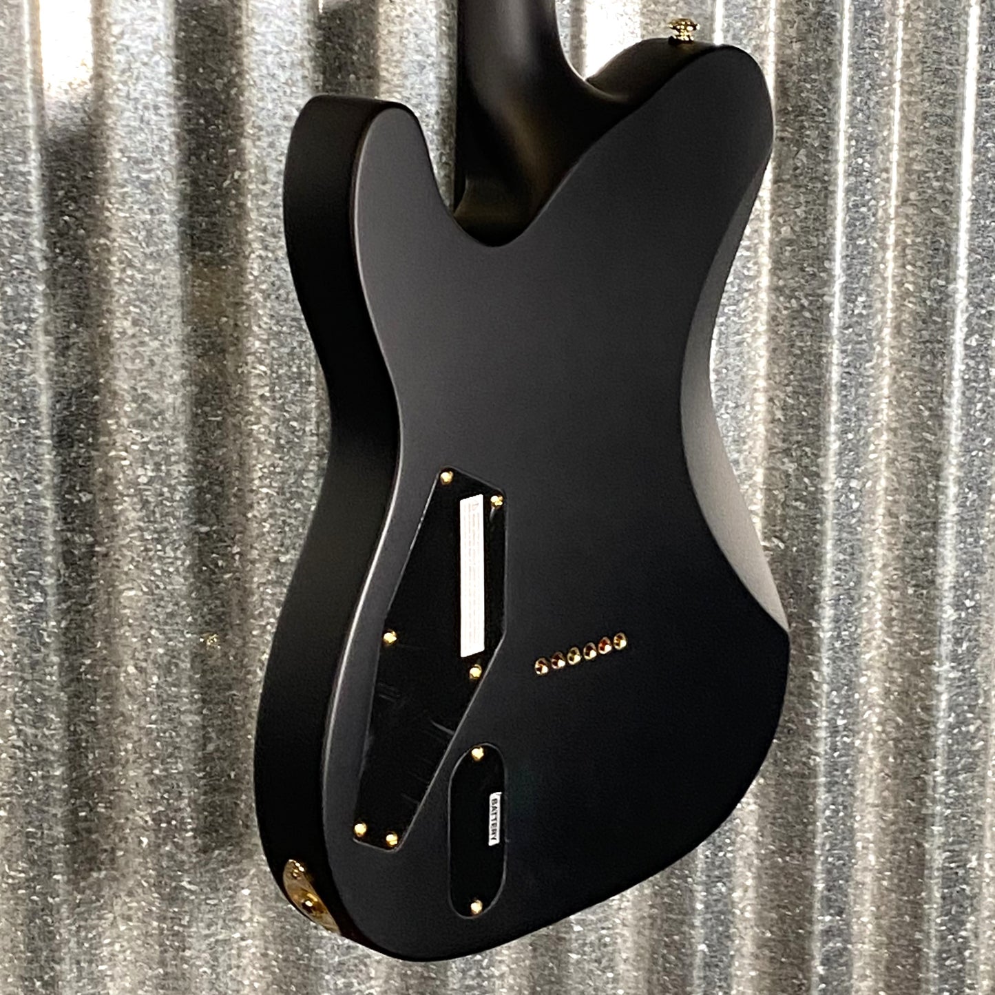 ESP LTD AA-1 Alan Ashby Neck Through T Body Black Satin Guitar & Case #0744 Used