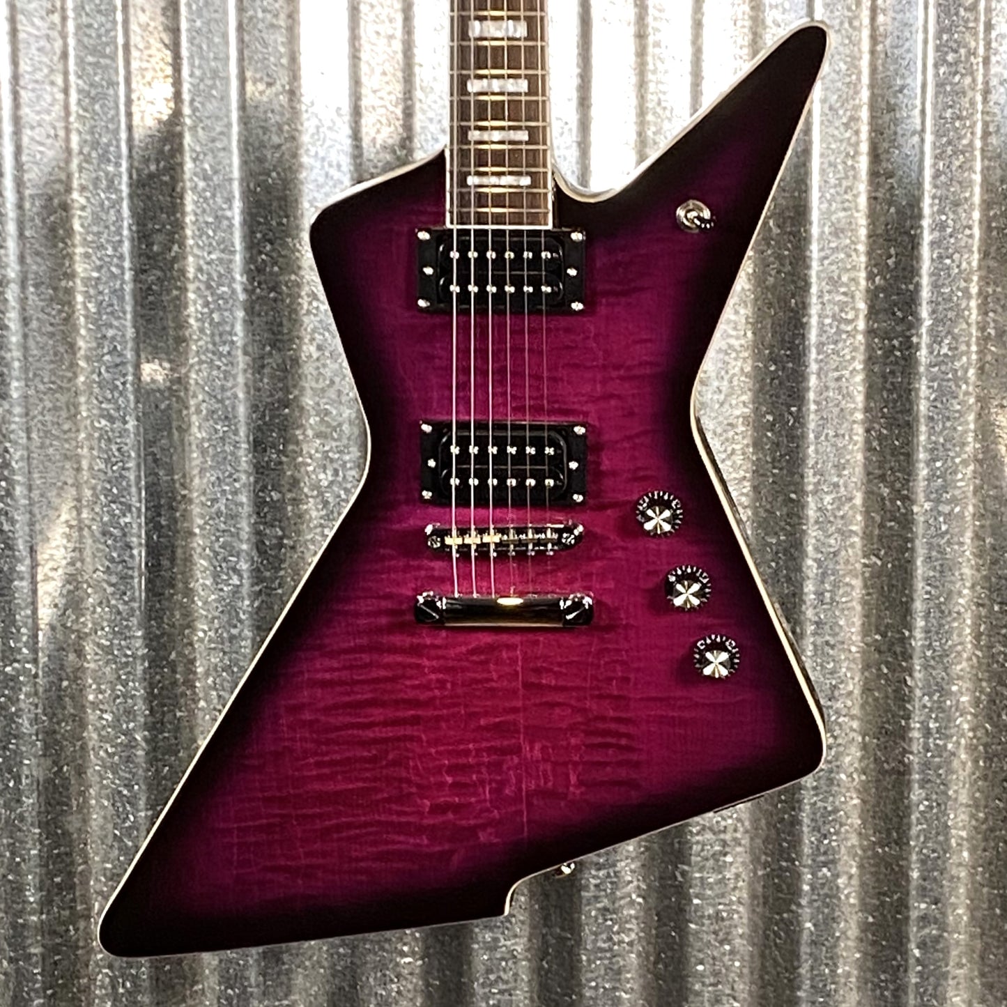 Westcreek Guitars Revenge Explorer Style Transparent Purple #0588 Used