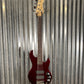G&L USA CLF Research S-750 L-2500 Ruby Red Metallic 5 String Bass #3030 Used