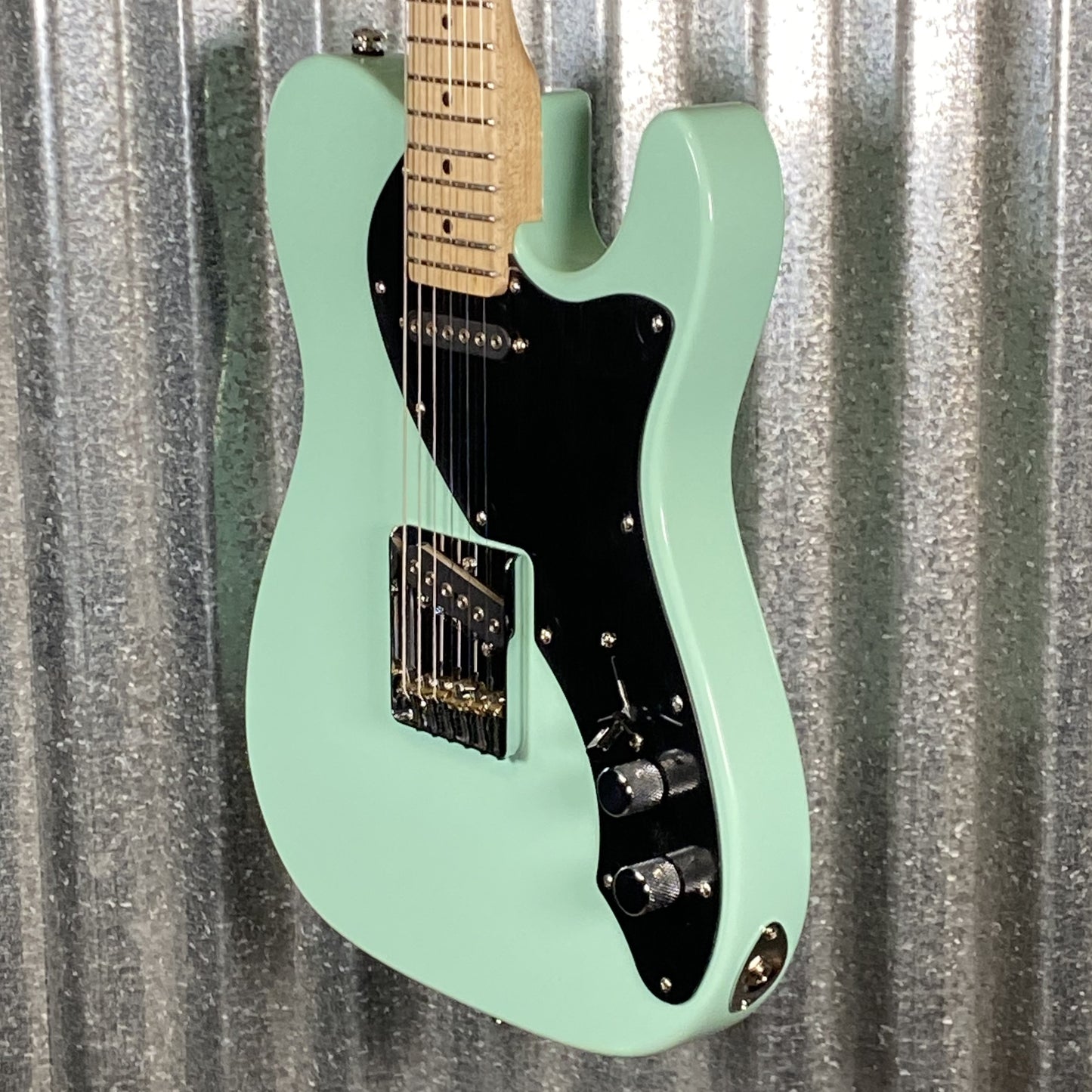 G&L USA ASAT Classic Semi Hollow Limited Edition Surf Green & Bag #7144 Used