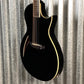 ESP LTD TL-6 Thinline Acoustic Electric Black Guitar LTL6BLK #0256 Used