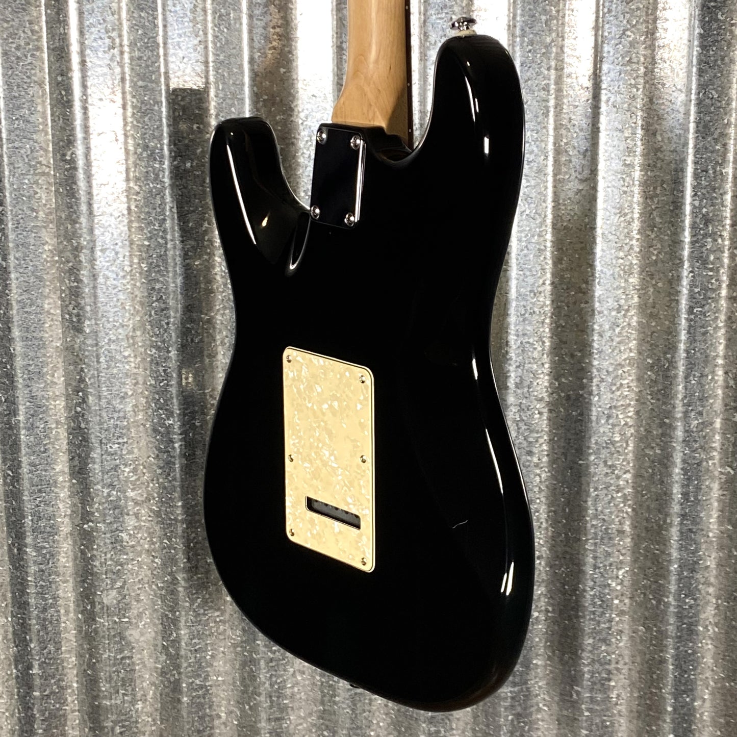 Musi Capricorn Classic SSS Stratocaster Black Guitar #0086 Used