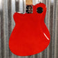 Reverend Limited Edition Charger Jr Trans Cherry Guitar #64643