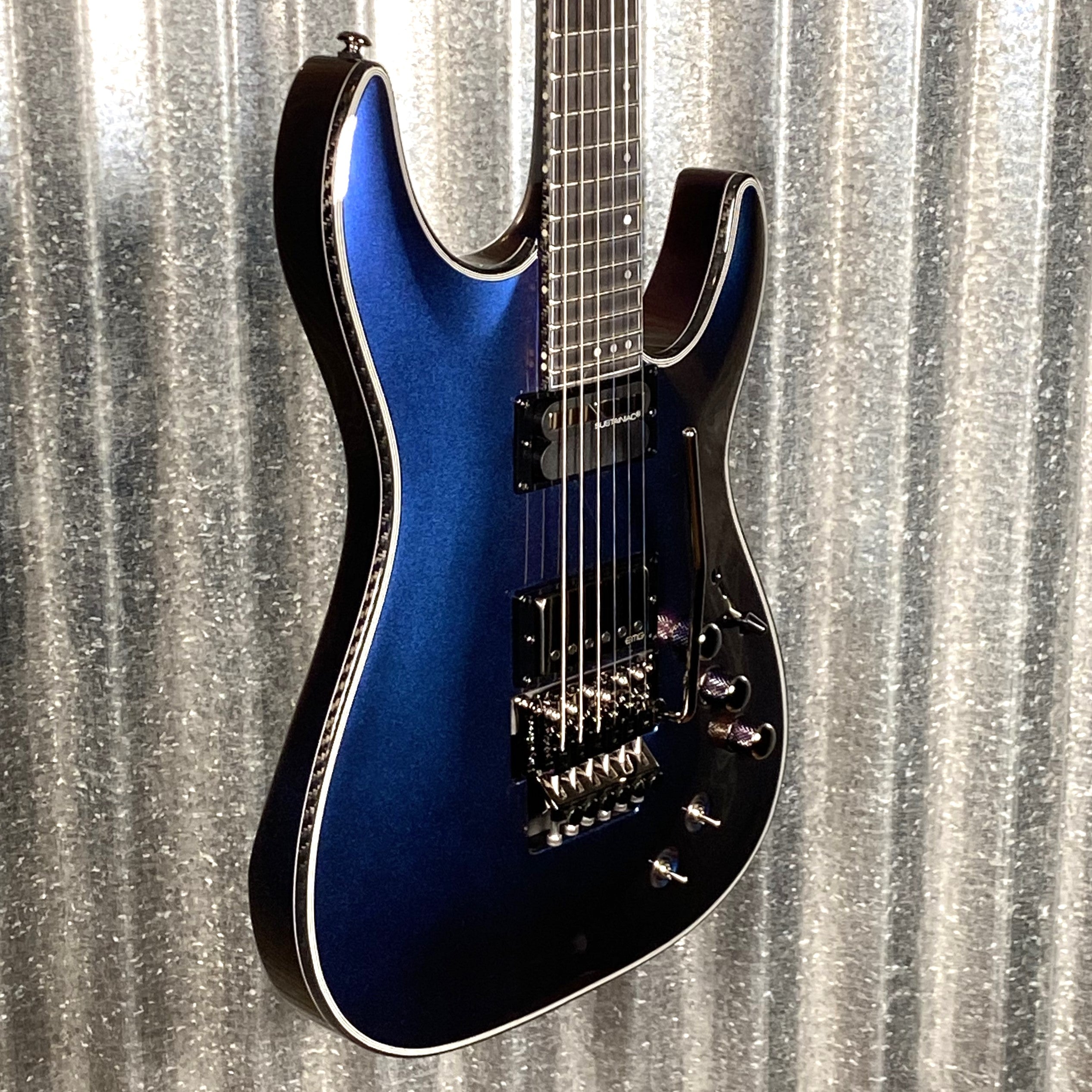 Schecter Hellraiser Hybrid C-1 FR EMG Sustainiac Ultra Violet UV