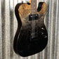 Schecter PT Standard Black Fade Burst Burl Guitar #0444