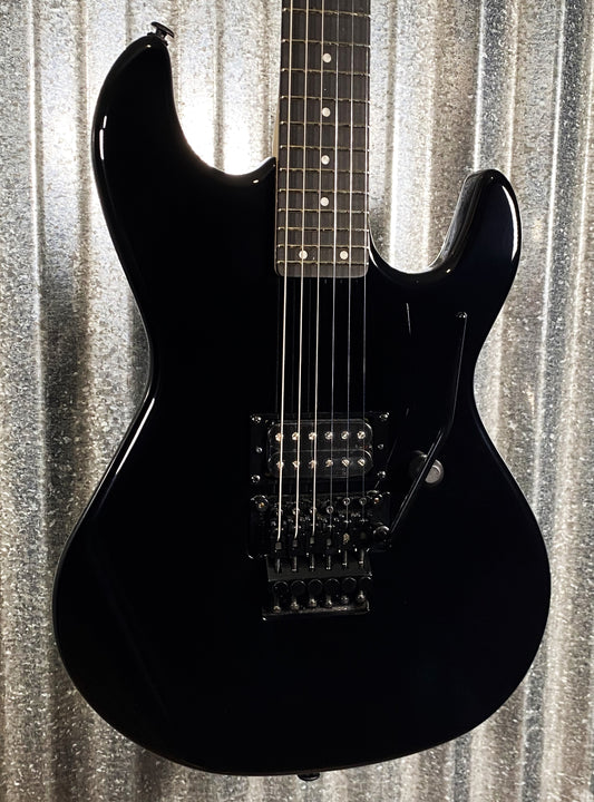 G&L USA Rampage 24 Floyd Rose Ebony Jet Black Guitar & Bag #5073