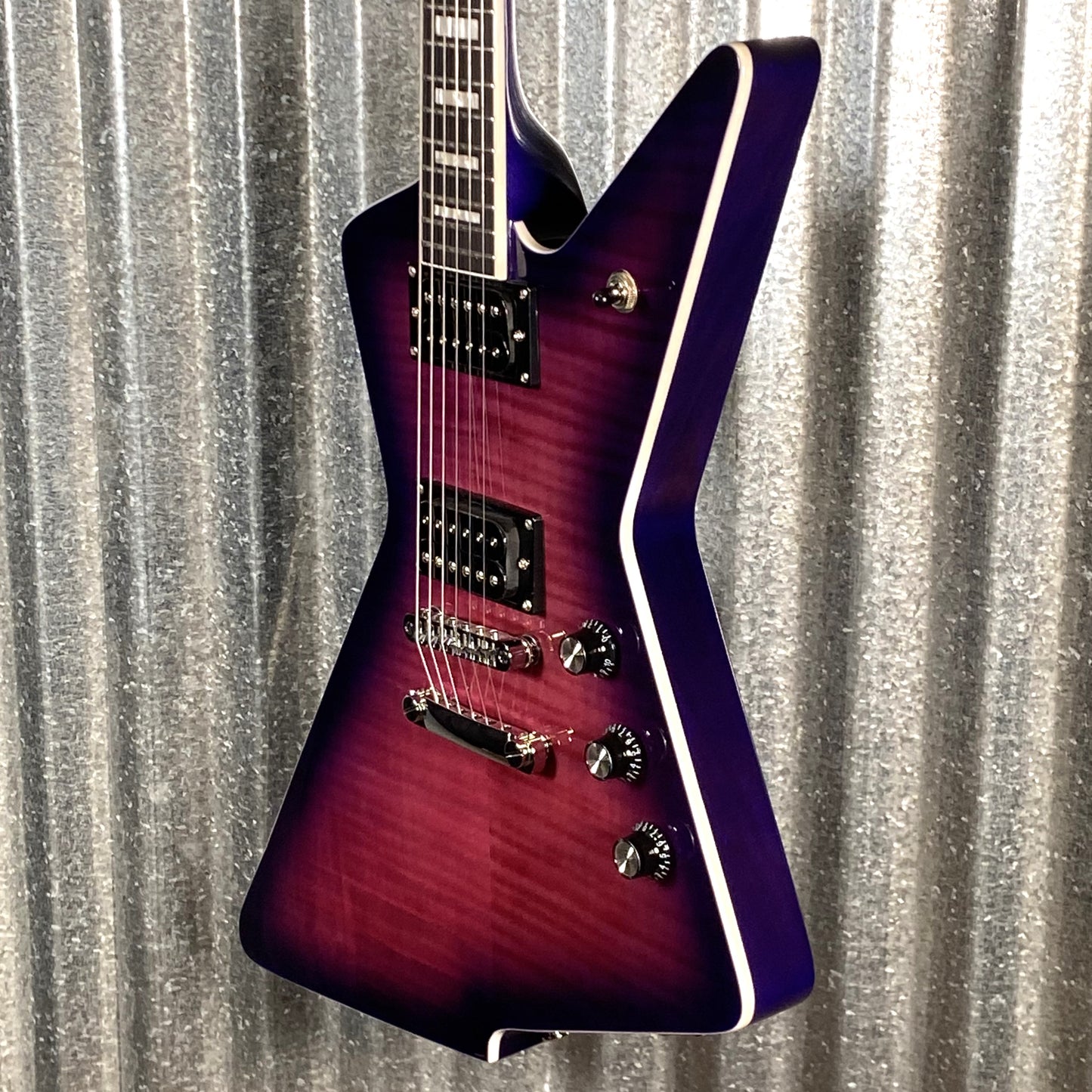 Westcreek Guitars Revenge Explorer Style Transparent Purple #0271 Used