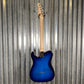 G&L USA Fullerton Deluxe ASAT Classic Bluesboy Blueburst Guitar & Bag #2022