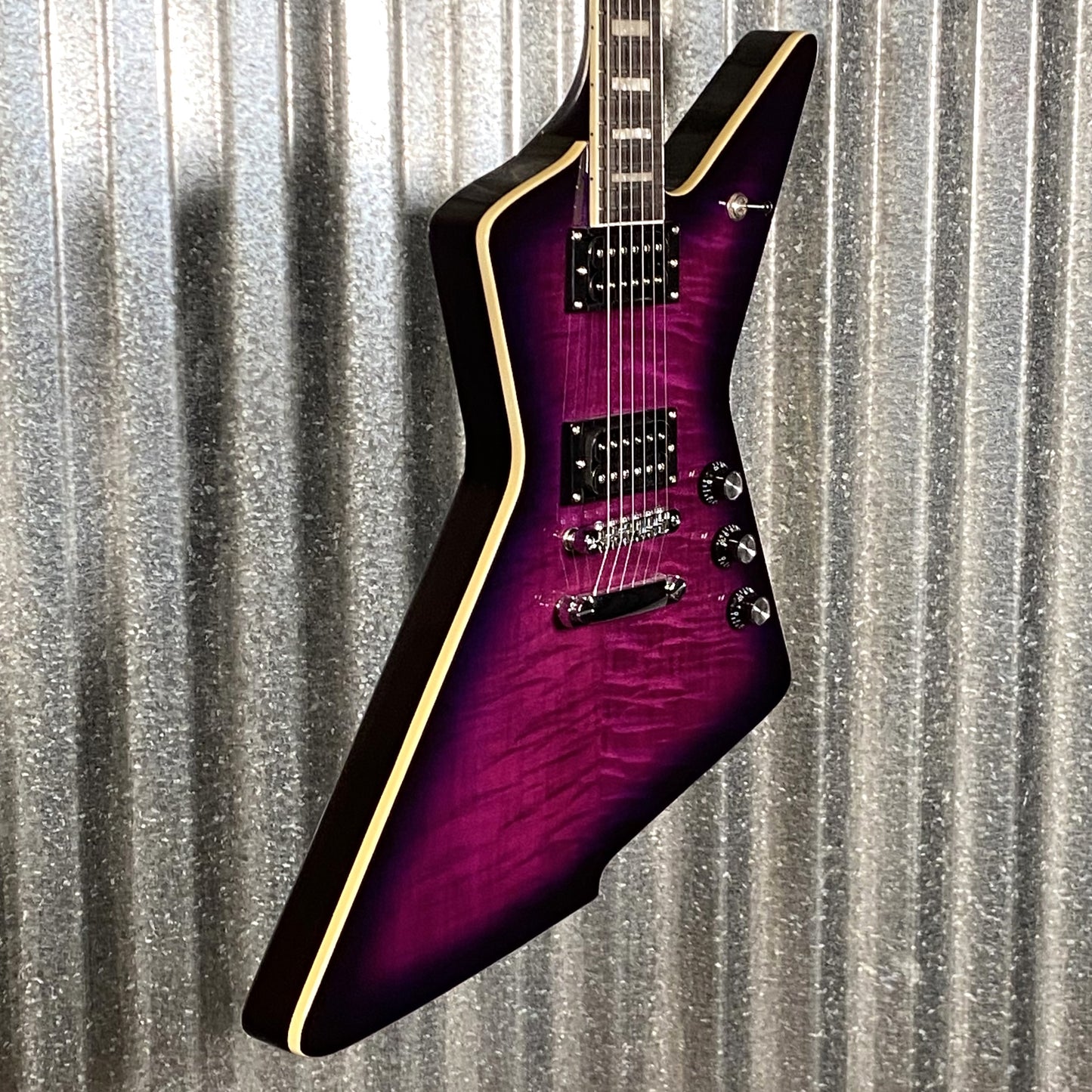 Westcreek Guitars Revenge Explorer Style Transparent Purple #0331 Used