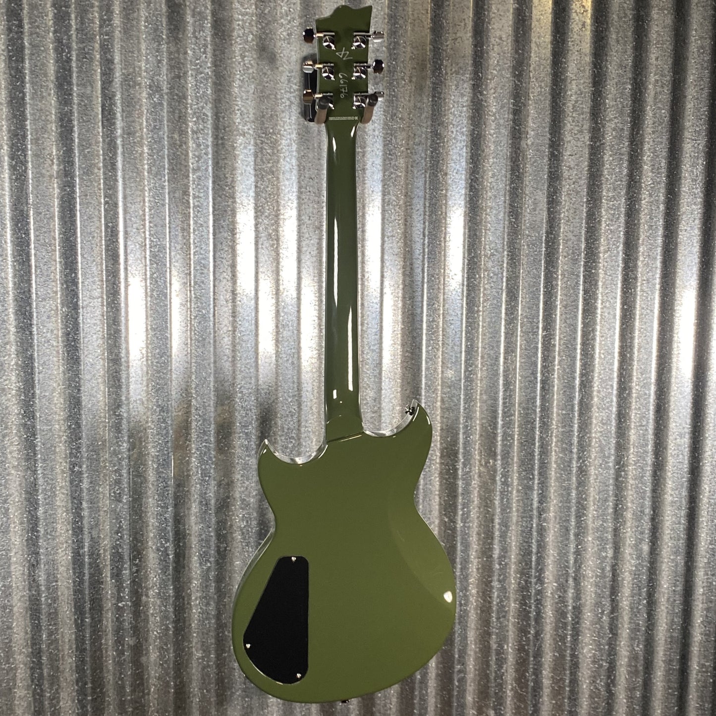 Reverend Sensei H90 Army Green Guitar #66176