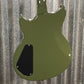 Reverend Sensei H90 Army Green Guitar #66176