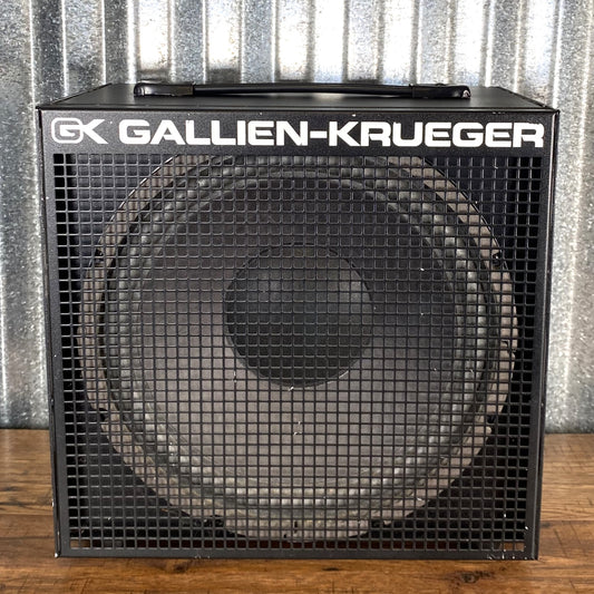 Gallien Krueger GK 112MBX 100 Watt Compact Metal Enclosure 1x12" Extension Speaker Cabinet Used