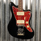 Fender Branded Jazzmaster Flat Black Parts Guitar #0001 Used